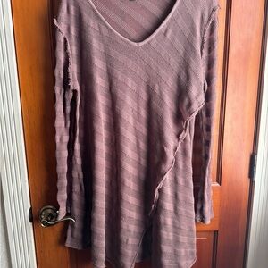 Free People We The Free Textured Mauve Sweater